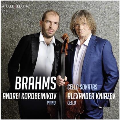 Johannes Brahms (1833-1897), Alexandre Kniazev & Andrei Korobeinikov - Cello Sonatas