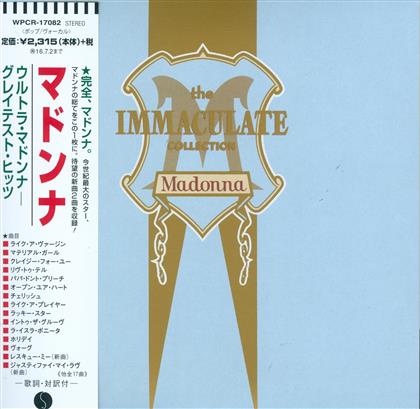 Madonna - Immaculate Collection (Reissue, Japan Edition, Limited Edition, Remastered)