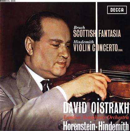 Max Bruch (1838-1920), Paul Hindemith (1895-1963), David Oistrakh & The London Symphony Orchestra - Scottish Fantasia / Violin Concerto
