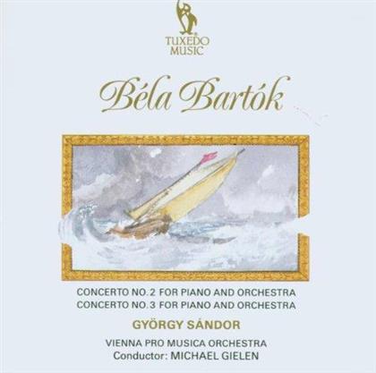 Béla Bartók (1881-1945), Michael Gielen, György Sandor & Vienna Pro Musica Orchestra - Piano Concertos No. 2 & 3