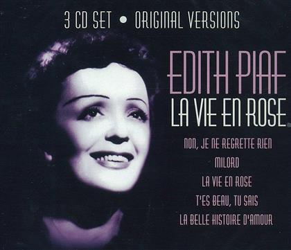 Edith Piaf - La Vie En Rose - Bellevue (3 CDs)