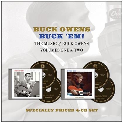 Buck Owens - Buck Em: The Music Of Buck Owens Volumes One & Two (4 CDs)