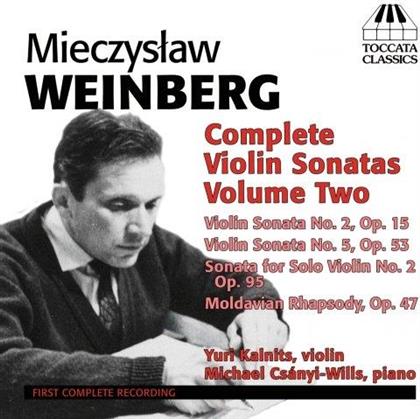 Yuri Kalnits & Mieczyslaw Weinberg (1919-1996) - Complete Violin Sonatas Vol.2