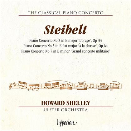Daniel Steibelt (1765-1823), Howard Shelley & Ulster Orchestra - The Classical Piano Concerto - Piano Concertos 3, 5 & 7
