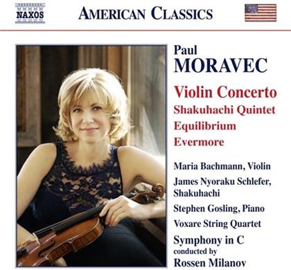 James Nyoraku Schlefer, Voxare String Quartet, Paul Moravec, Milanov Rossen, Conductor, Maria Bachmann, … - Symphony In C / Violin Concerto / Shakuhachi Quintet