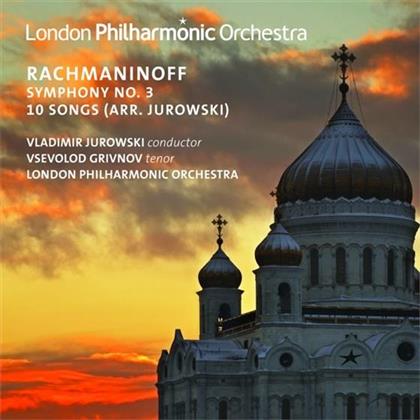 Sergej Rachmaninoff (1873-1943), Vladimir Jurowski (1915-1972), Vsevolod Grivnov & The London Philharmonic Orchestra - Symphony 3 / 10 Songs