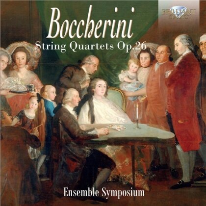 Luigi Boccherini (1743-1805), Igor Cantarelli, Gian Andrea Guerra, Simone Laghi, Gregoiro Buti, … - Quartetti Op.26 G.195-200