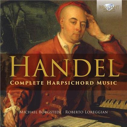 Georg Friedrich Händel (1685-1759), Roberto Loreggian & Michael Borgstede - Complete Harpsichord Music (8 CDs)