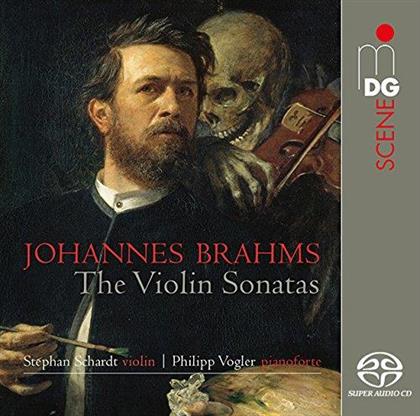 Philipp Vogler, Johannes Brahms (1833-1897) & Stephan Schardt - The Violin Sonatas (SACD)
