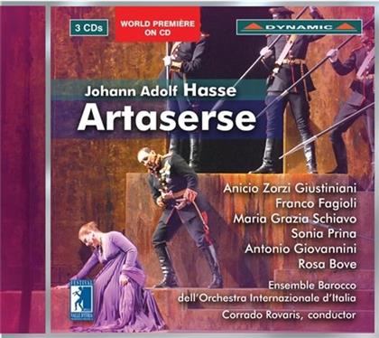 Giustiniani, Fagioli & Johann Adolf Hasse (1699-1783) - Artaserse (3 CDs)