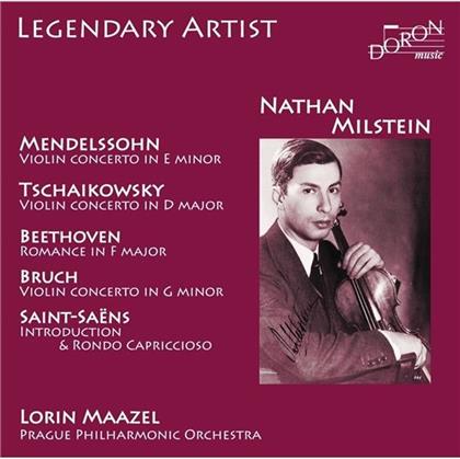 Felix Mendelssohn-Bartholdy (1809-1847), Peter Iljitsch Tschaikowsky (1840-1893), Ludwig van Beethoven (1770-1827), Max Bruch (1838-1920), … - Legendary Artist (2 CDs)