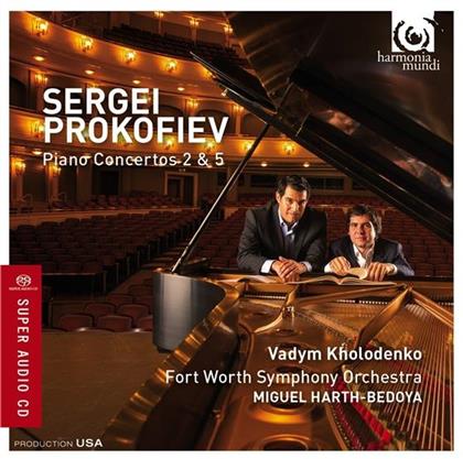 Fort Worth Symphony Orchestra, Serge Prokofieff (1891-1953), Miguel Harth-Bedoya & Vadym Kholodenko - Piano Concertos 2 & 5 (SACD)
