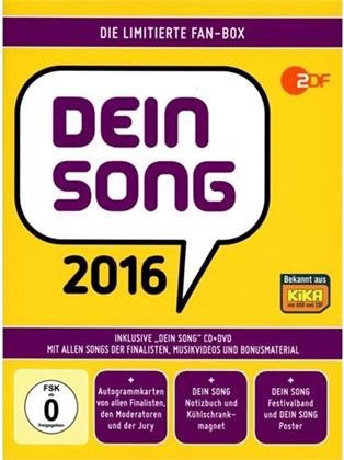 Dein Song - Various 2016 - Limited Edition (Limited Edition, CD + DVD + Buch)