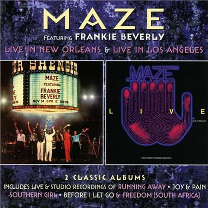 Maze feat. Frankie Beverly - Live In New Orleans / Live In Los Angeles (2 CDs)