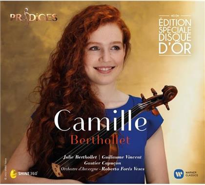 Antonio Vivaldi (1678-1741), Astor Piazzolla (1921-1992), Sarasate,Jukka-Pekka & Camille Berthollet - Camille - Prodiges - Edition Spéciale Disque D'Or