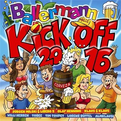 Ballermann Kick Off 2016 (2 CDs)