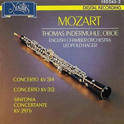 English Chamber Orchestra, Wolfgang Amadeus Mozart (1756-1791), Leopold Hager & Thomas Indermühle - Concerto KV 314, Concerto KV 313, Sinfonia Concertante KV297b