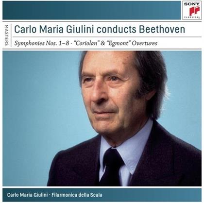 Carlo Maria Giulini & Ludwig van Beethoven (1770-1827) - Carlo Maria Giulini Conducts Beethoven (5 CDs)