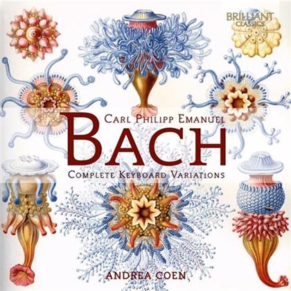 Andrea Coen & Carl Philipp Emanuel Bach (1714-1788) - Complete Keyboard Variations (2 CDs)