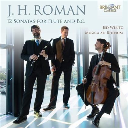 Various Artists - 2 Cds & Roman - Roman - 12 Sonatas For Flute And B.C (2 CDs)