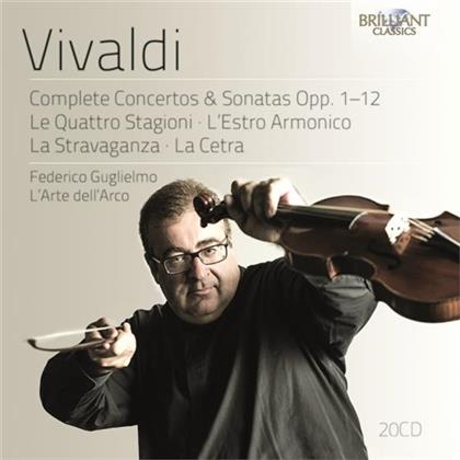 Antonio Vivaldi (1678-1741) - Vivaldi - Complete Concertos+Sonatas (20 CDs)