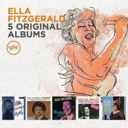 Ella Fitzgerald - 5 Original Albums (Limited Edition, 5 CDs)