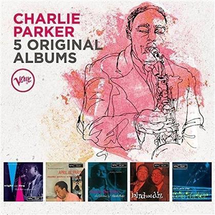 Charlie Parker - 5 Original Albums (Limited Edition, 5 CDs)