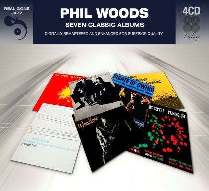 Phil Woods - 7 Classic Albums (Remastered, 4 CDs)