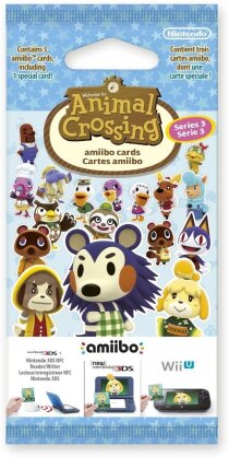 Animal Crossing Amiibo Karten (Vol. 3) 3 Stk.