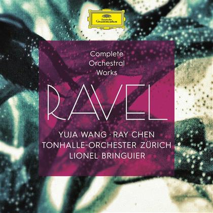 Ray Chen, Maurice Ravel (1875-1937), Lionel Bringuier, Yuja Wang & Tonhalle Orchester Zürich - Complete Orchestra (4 CDs)