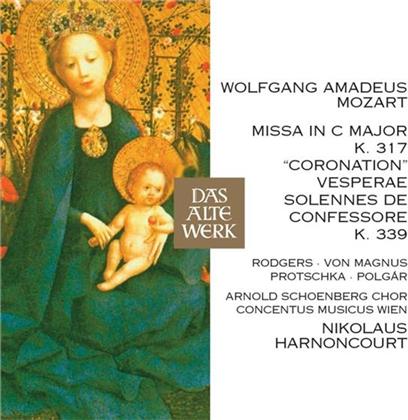 Rodgers, Von Magnus Elisabeth, Protschka, Polgar, … - Krönungsmesse C Major K 317 / Vesperae Solennes De Confessore K 339