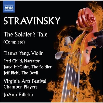 Igor Strawinsky (1882-1971), JoAnn Falletta, Tianwa Yang & Virginia Arts Festival Chamber Player - The Soldier's Tale (Complete)