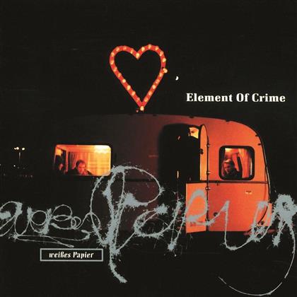 Element Of Crime - Weisses Papier - 2016 Version (LP)
