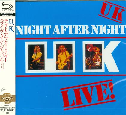 U.K. - Night After Night (Japan Edition)