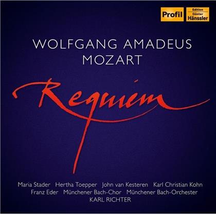 Maria Stader, Wolfgang Amadeus Mozart (1756-1791), Karl Richter, Münchener Bach Orchester & Münchener Bach-Chor - Requiem