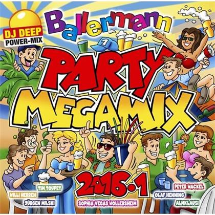 Ballermann Party Megamix - Various 2016.1 (2 CDs)