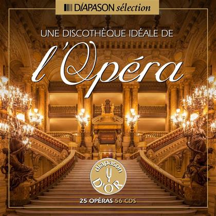 Montserrat Caballé, Plácido Domingo, Nicolai Gedda & Marilyn Horne - Une Discothèque Idéale De L'opéra (56 CD)