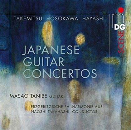 Toru Takemitsu, Toshio Hosokawa (*1955), Hikaru Hayashi (1931-2012), Naoshi Takahashi, Masao Tanibe, … - Japanese Guitar Concertos (SACD)