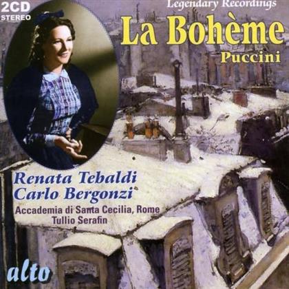 Renata Tebaldi, Carlo Bergonzi, Giacomo Puccini (1858-1924), Tullio Serafin & Accademia di Santa Cecila Rome - La Bohème (2 CDs)