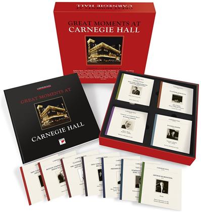 Jorge Bolet, Dietrich Fischer-Dieskau, Vladimir Horowitz & + - Great Moments At Carnegie Hall (43 CDs + Buch)
