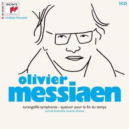 Ensemble Incanto, Loriod, Olivier Messiaen (1908-1992) & Seiji Ozawa - Turangalila-Symphonie, Quatuor Pour La Fin Du Temps - Un Siècle De Musique Française (2 CDs)