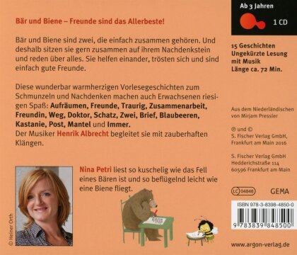 Bär Und Biene - Kleine Geschichten Einer Grossen Freundschaft