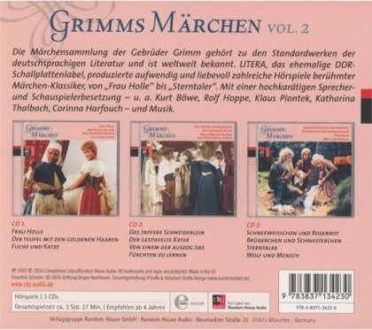 Gebrüder Grimm - Grimms Märchen Box 2 (3 CDs)