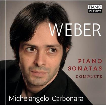 Carl Maria von Weber (1786-1826) & Michelangelo Carbonara - Complete Piano Sonatas (2 CDs)