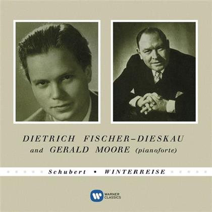 Franz Schubert (1797-1828), Dietrich Fischer-Dieskau & Gerald Moore - Die Winterreise (Mono1955)