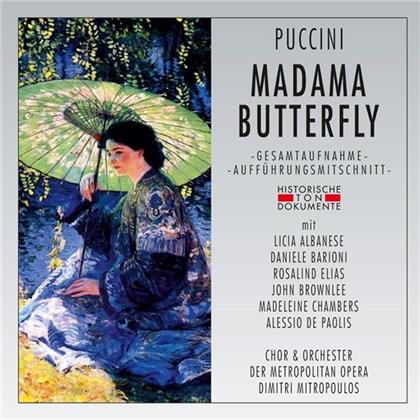 Giacomo Puccini (1858-1924), Dimitri Mitropoulos, Licia Albanese, Rosalind Elias, … - Madama Butterfly - 15.12.1956 New York, Metropolitan Opera (2 CDs)