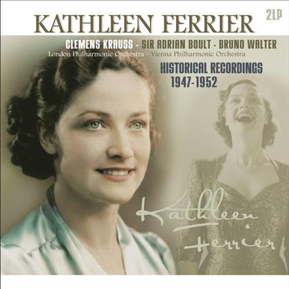 Kathleen Ferrier, Clemens Krauss, Sir Adrian Boult & Bruno Walter - Historical Recordings 1947-1952 (2 LPs)