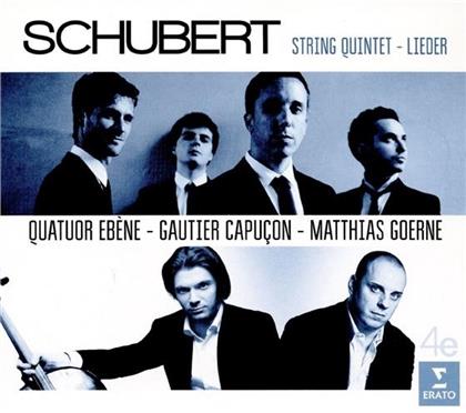 Quatuor Ebène, Matthias Goerne, Gautier Capuçon & Franz Schubert (1797-1828) - Streichquintett Und Lieder