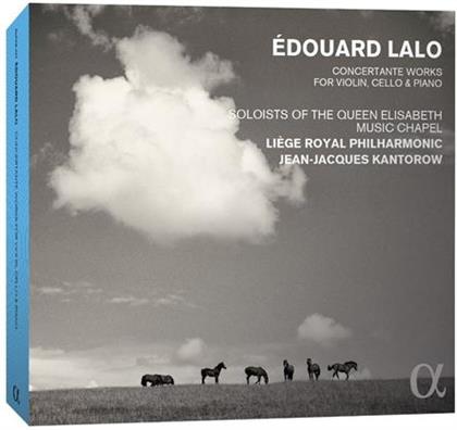 Soloists of the Queen Elisabeth Music Chapel, Édouard Lalo (1823-1892), Jean-Jacques Kantorow, Lorenzo Gatto & Liege Royal Philharmonic - Concertante Works For Violin, Cello & Piano (3 CDs)