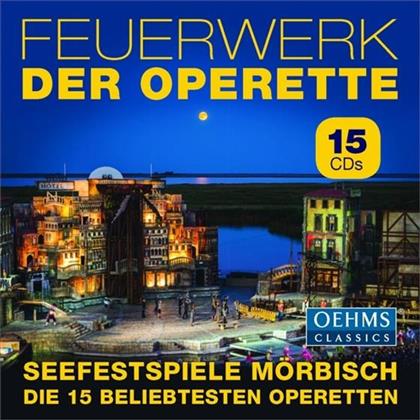 Divers - Seefestspiele Mörbisch - Feuerwerk Der Operette (15 CDs)